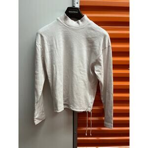 Humanrace x Evian - Limited edition Mock neck sweater / size XS / NWOT